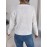 Twist Heart Knitted Pullover Sweater, Casual Long Sleeve Sweater For Fall & Winter, Women's Clothing