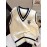 Badge Pattern V Neck Knitted Vest, Casual Sleeveless Preppy Style Sweater, Women's Clothing